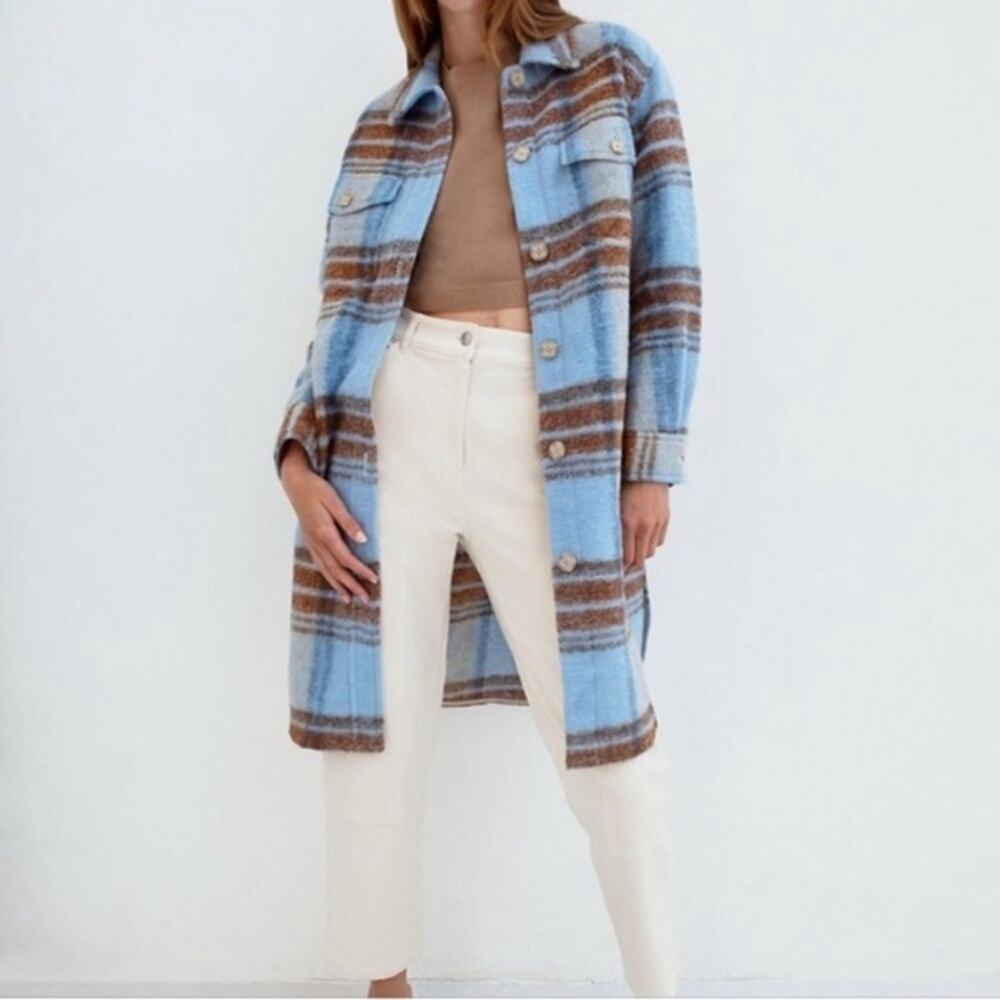 Wilfred Free The Ganna Long‎ Shirt Jacket Large